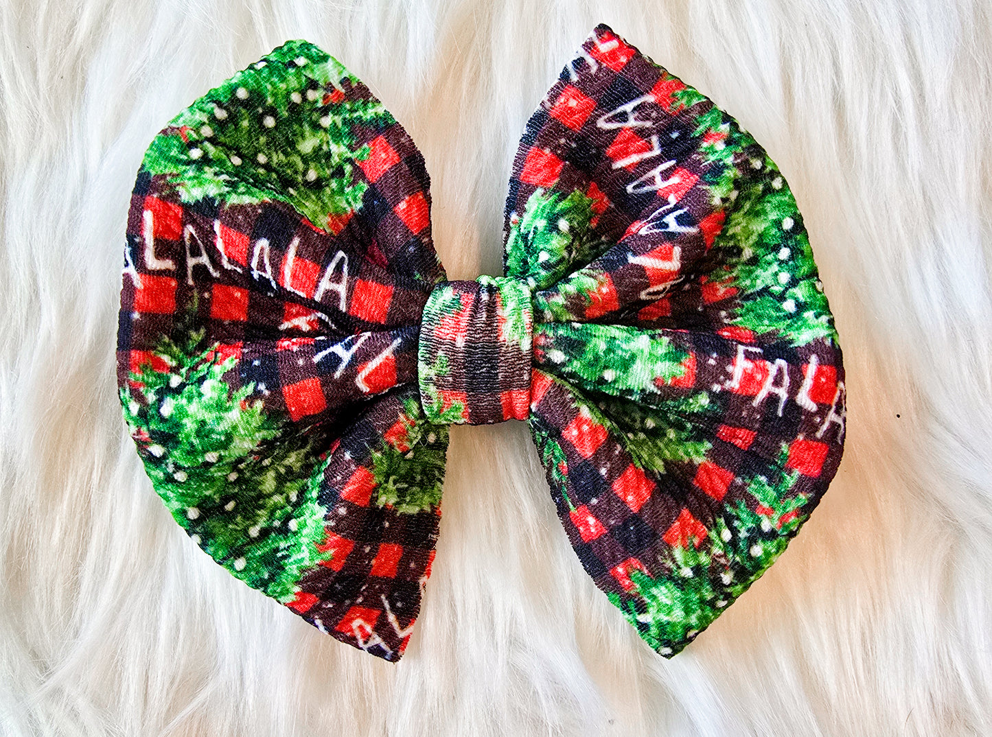 Fa La La Bow 4"