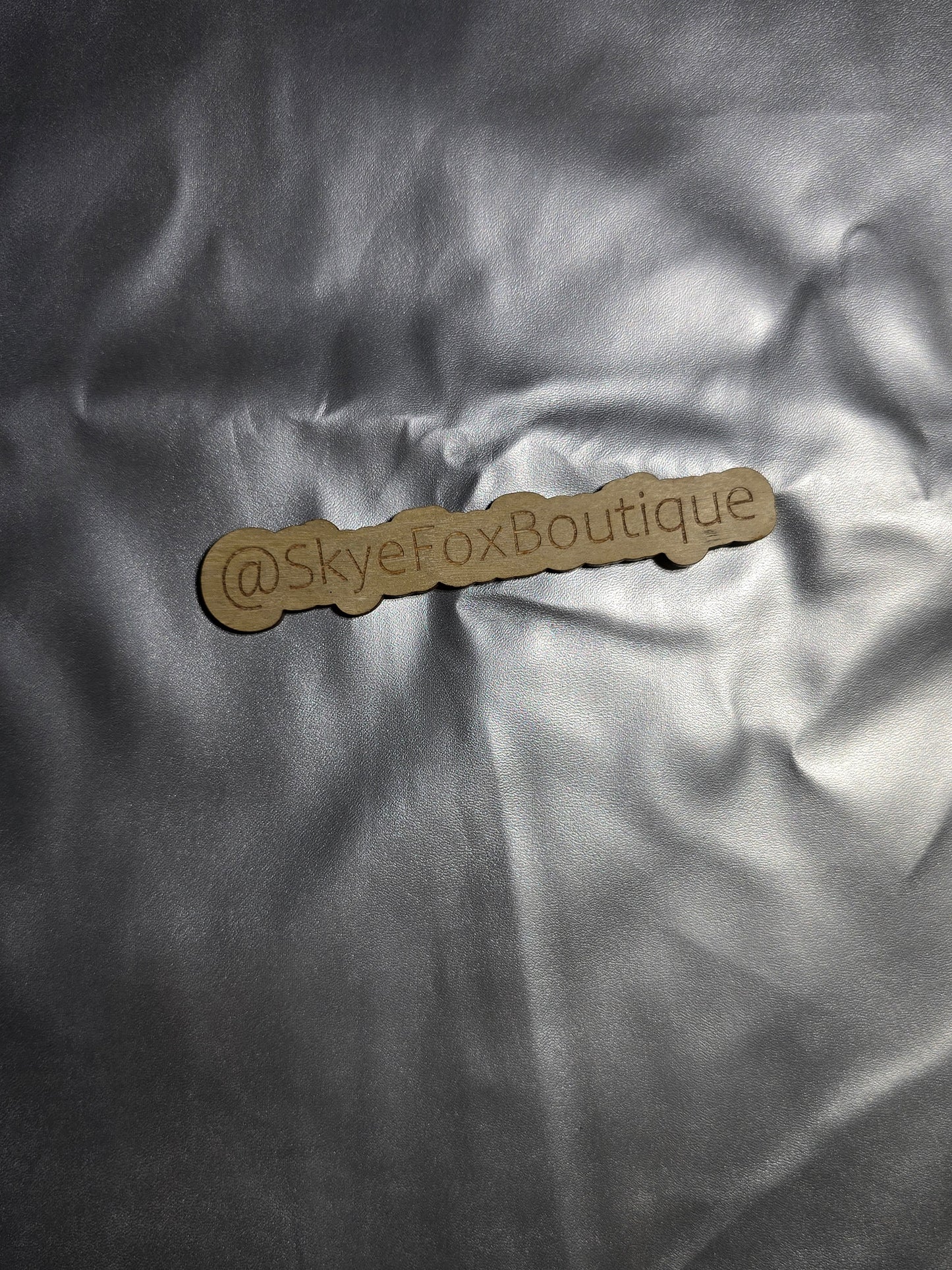 Pleather Silver
