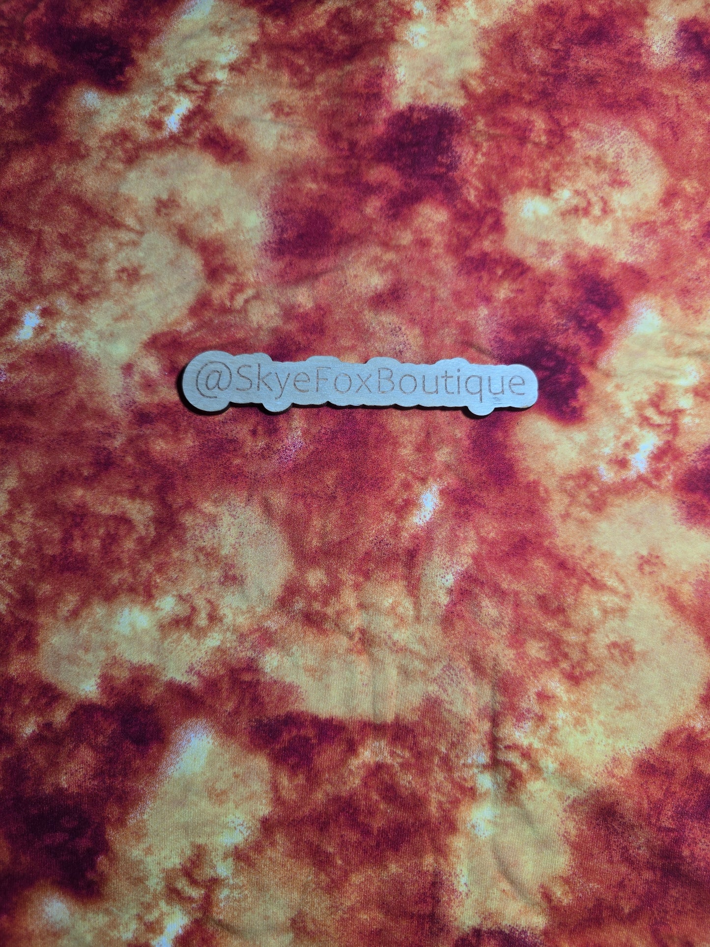 DBP Fabric lava tyedye