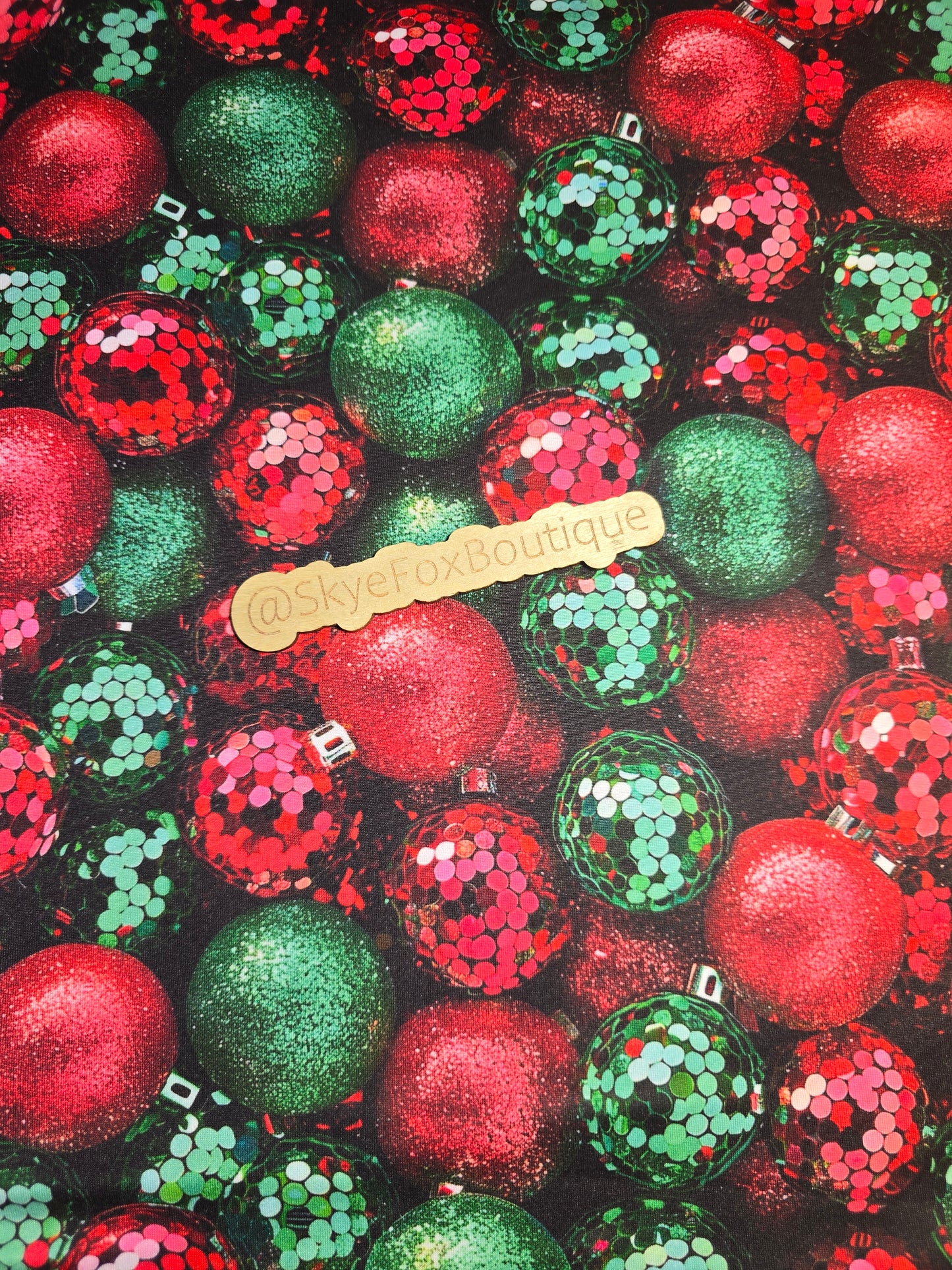 DBP Fabric Christmas ornaments