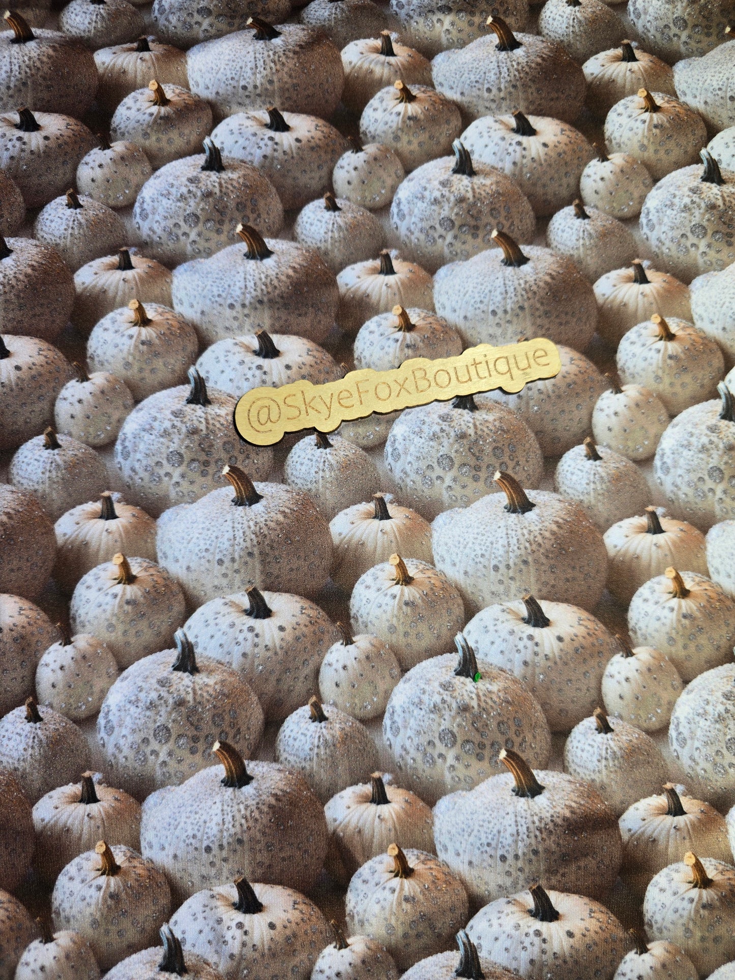 DBP Fabric white pumpkin