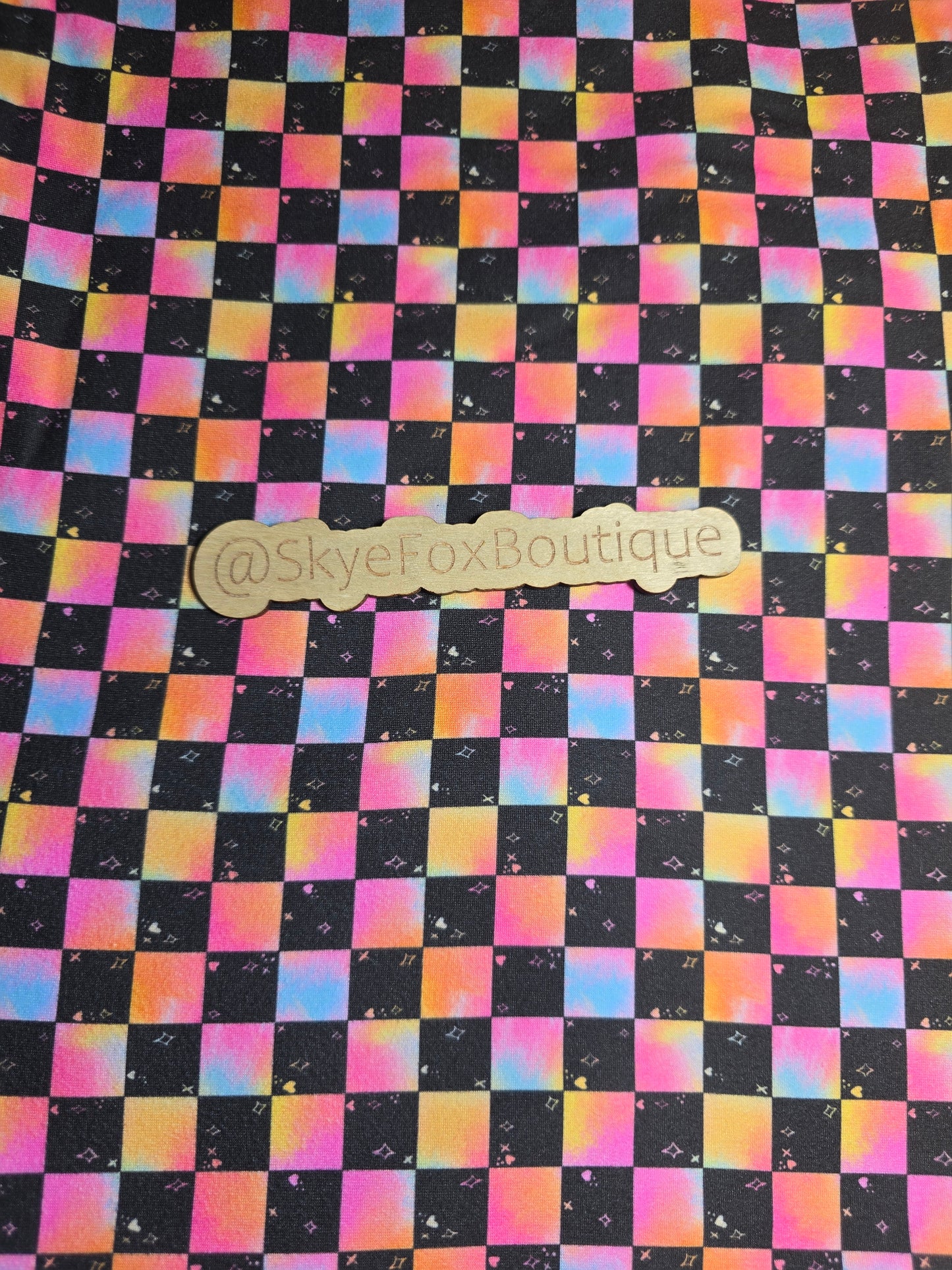 DBP Fabric Rainbow checks