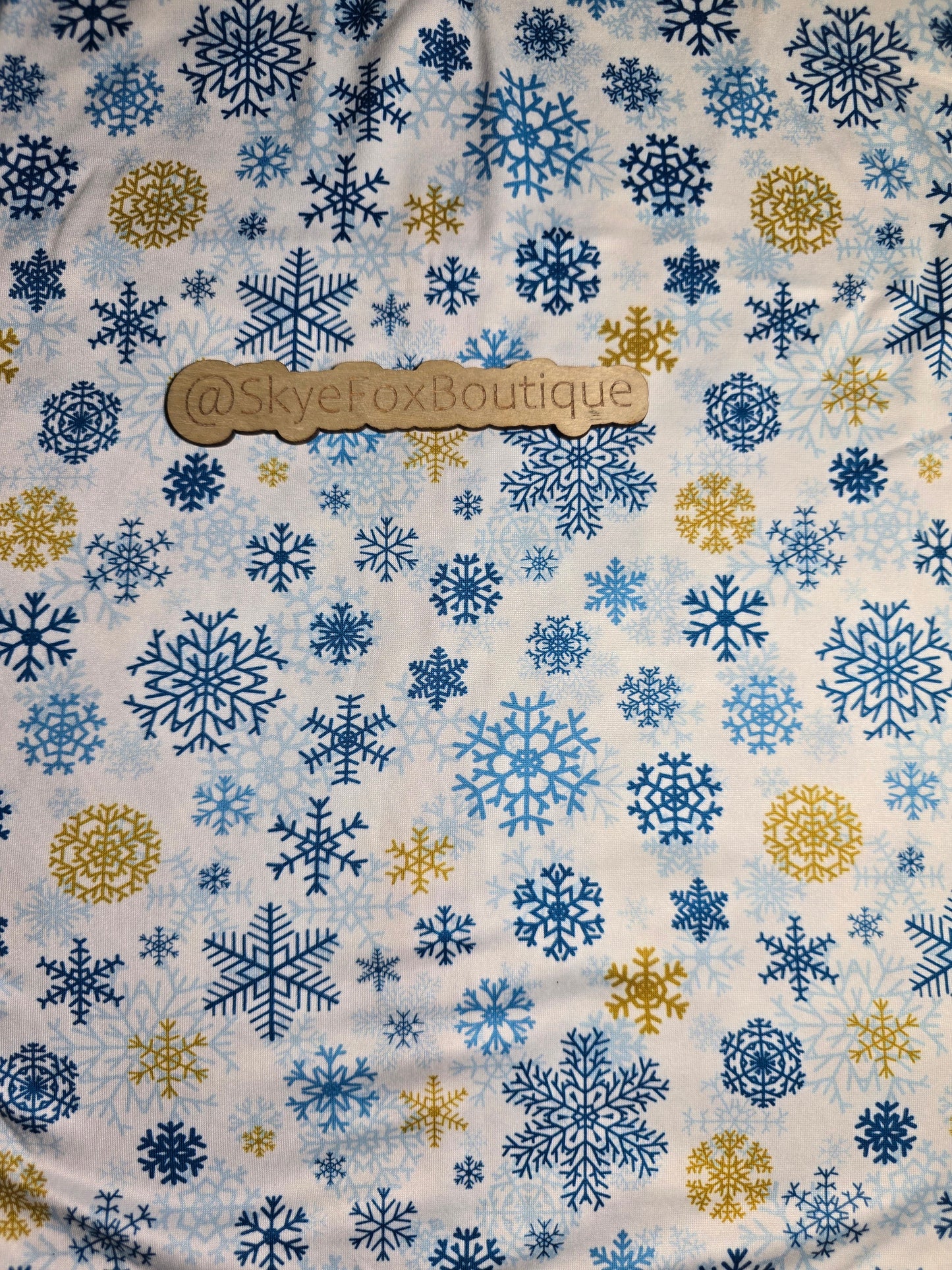 DBP Fabric snowflakes