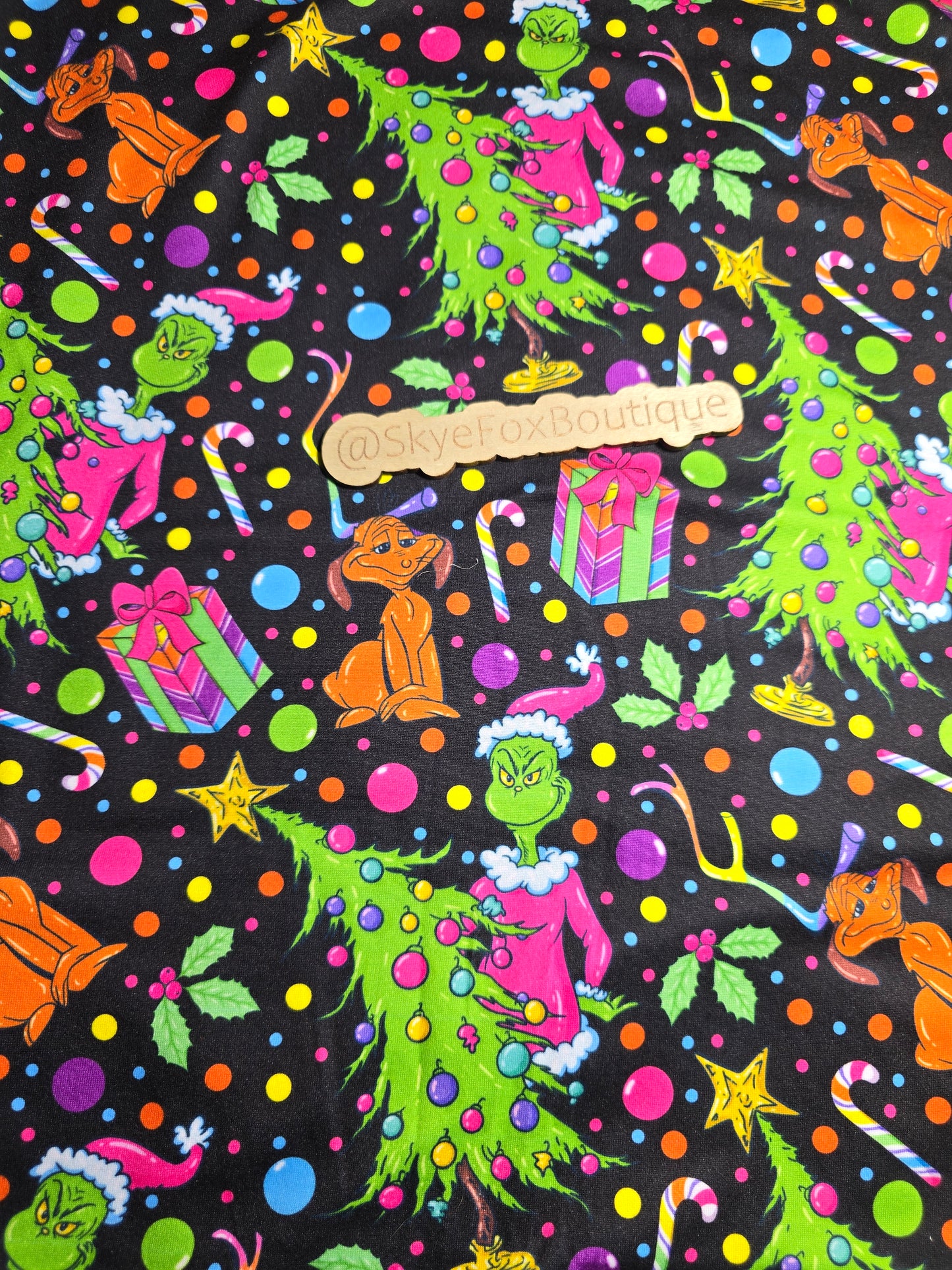 DBP Fabric Neon christmas