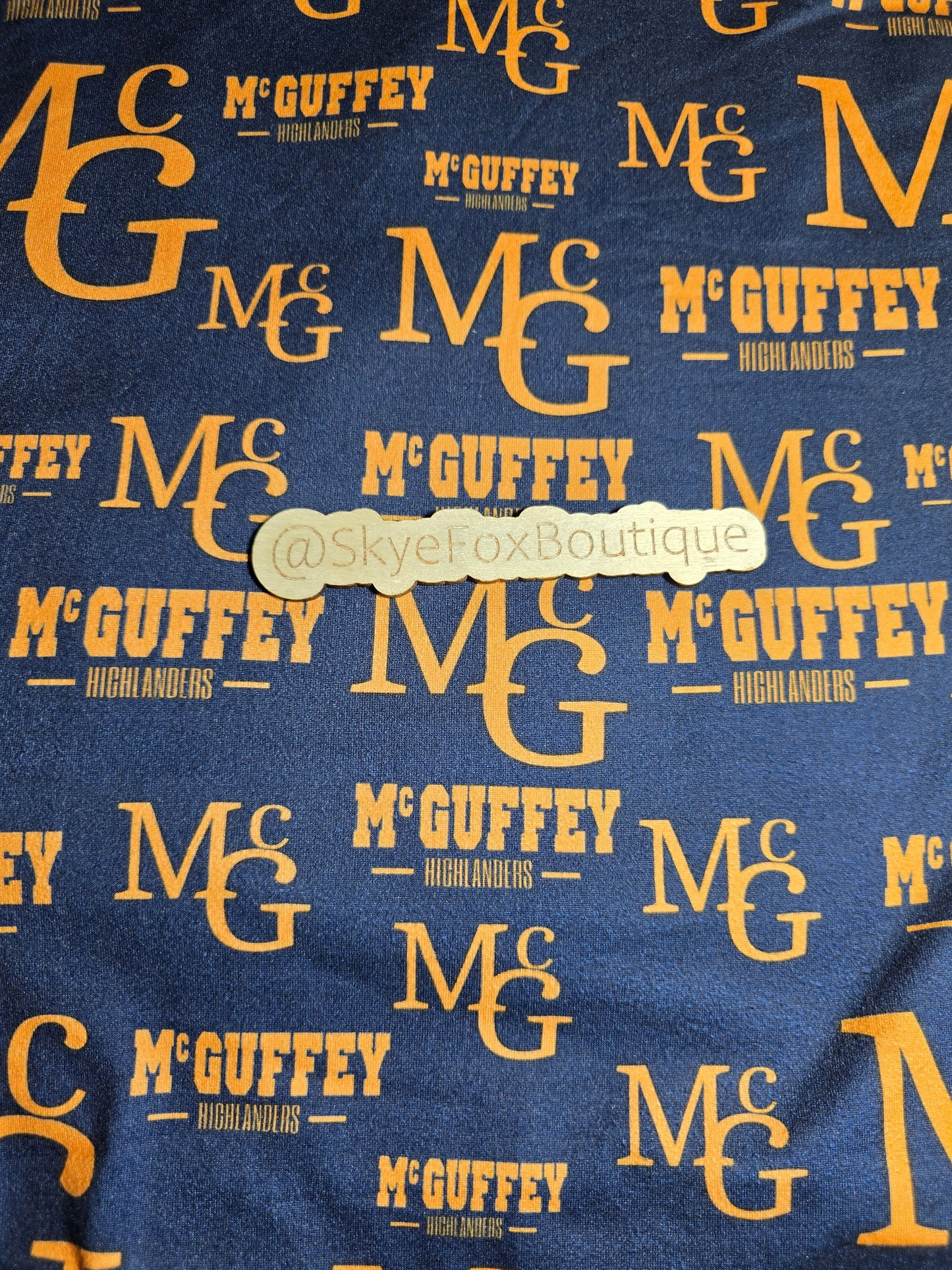 DBP Fabric Mc Gruffy School