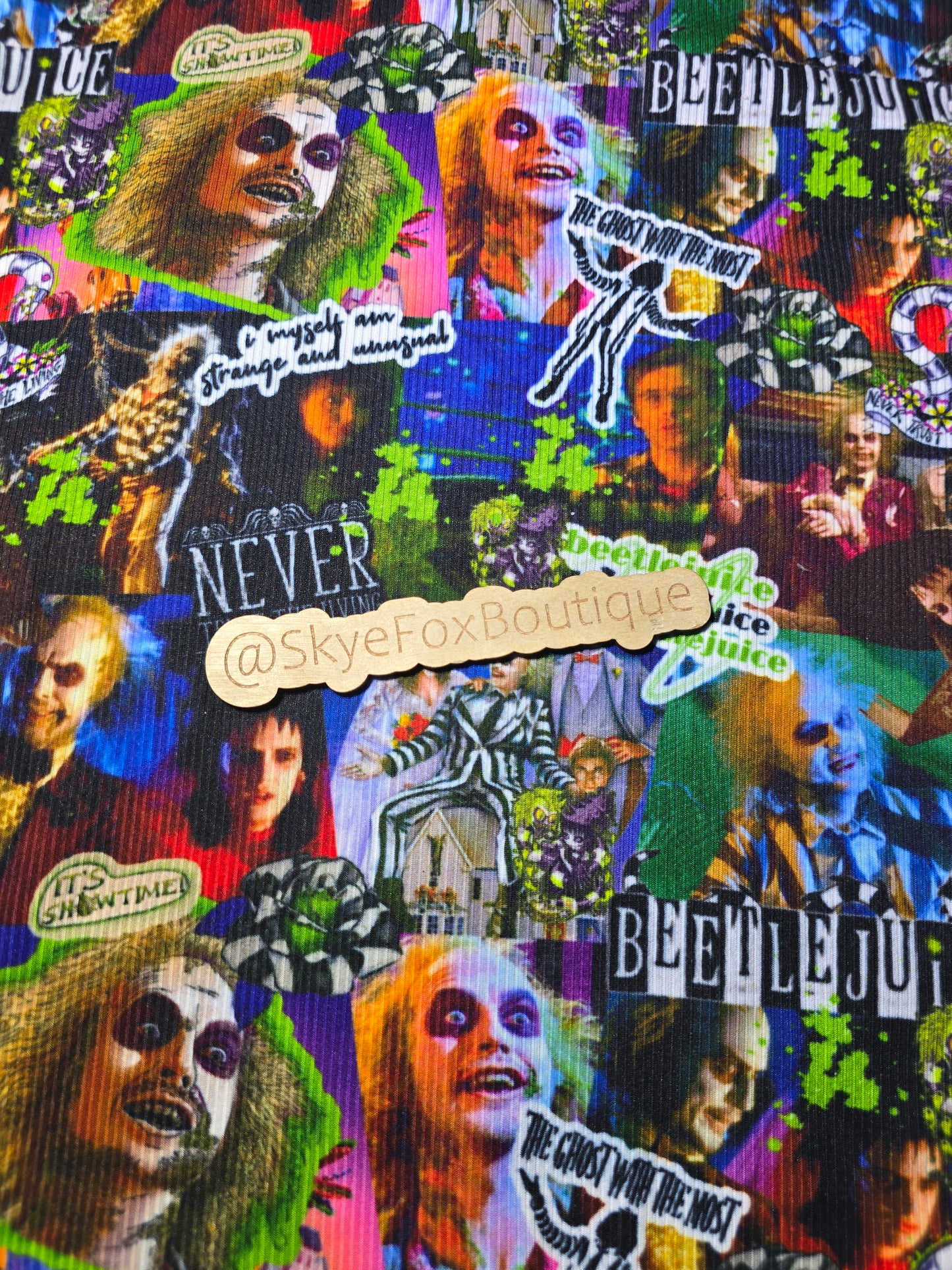 RIB Fabric HORROR