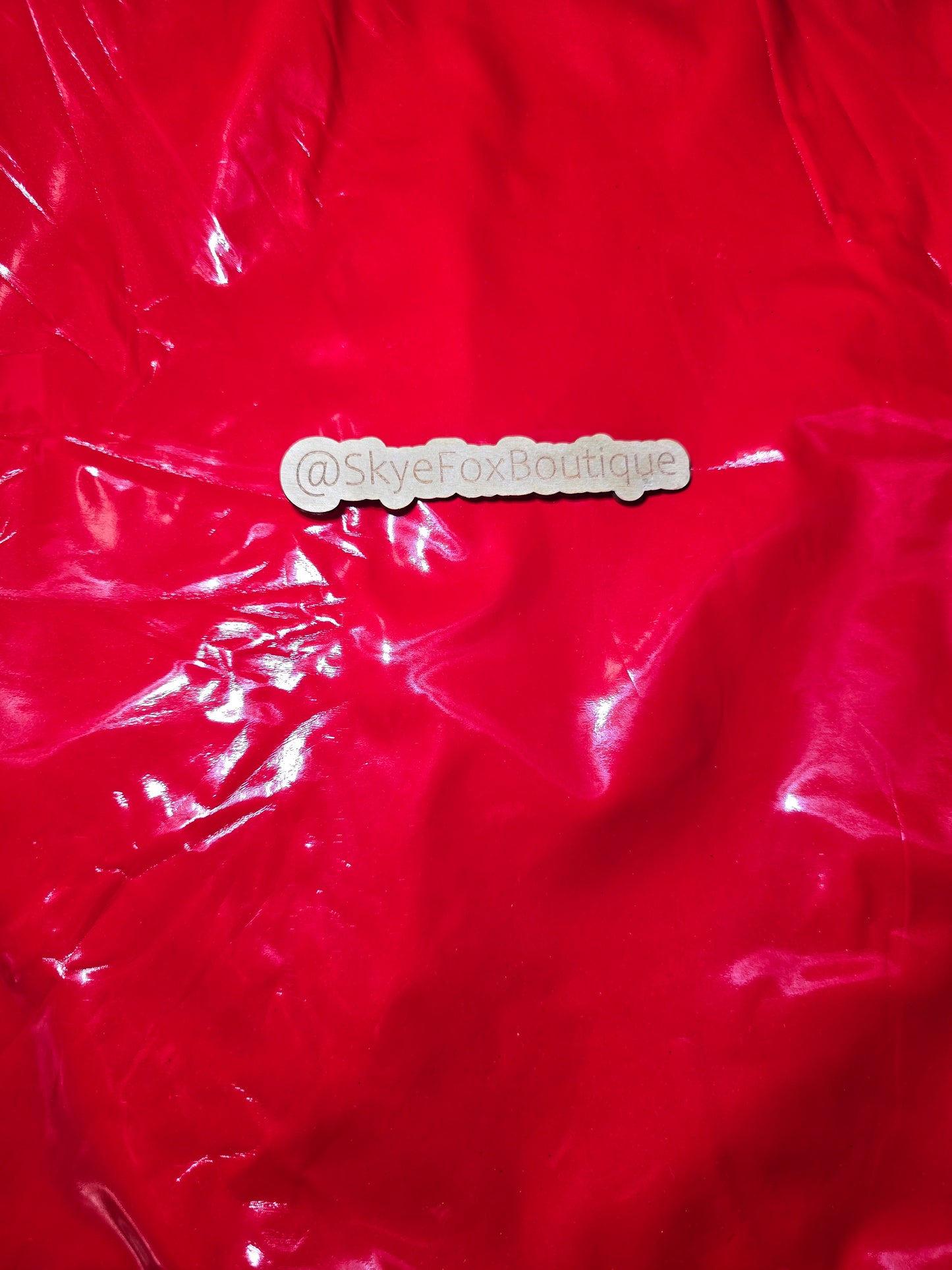 Pleather Red