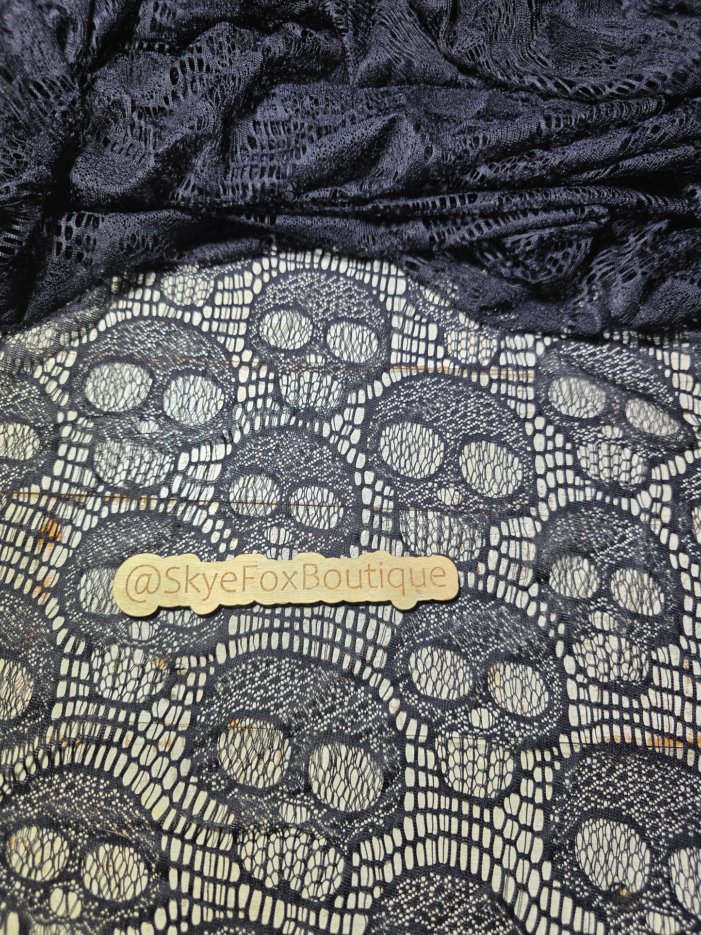 Mesh black skull