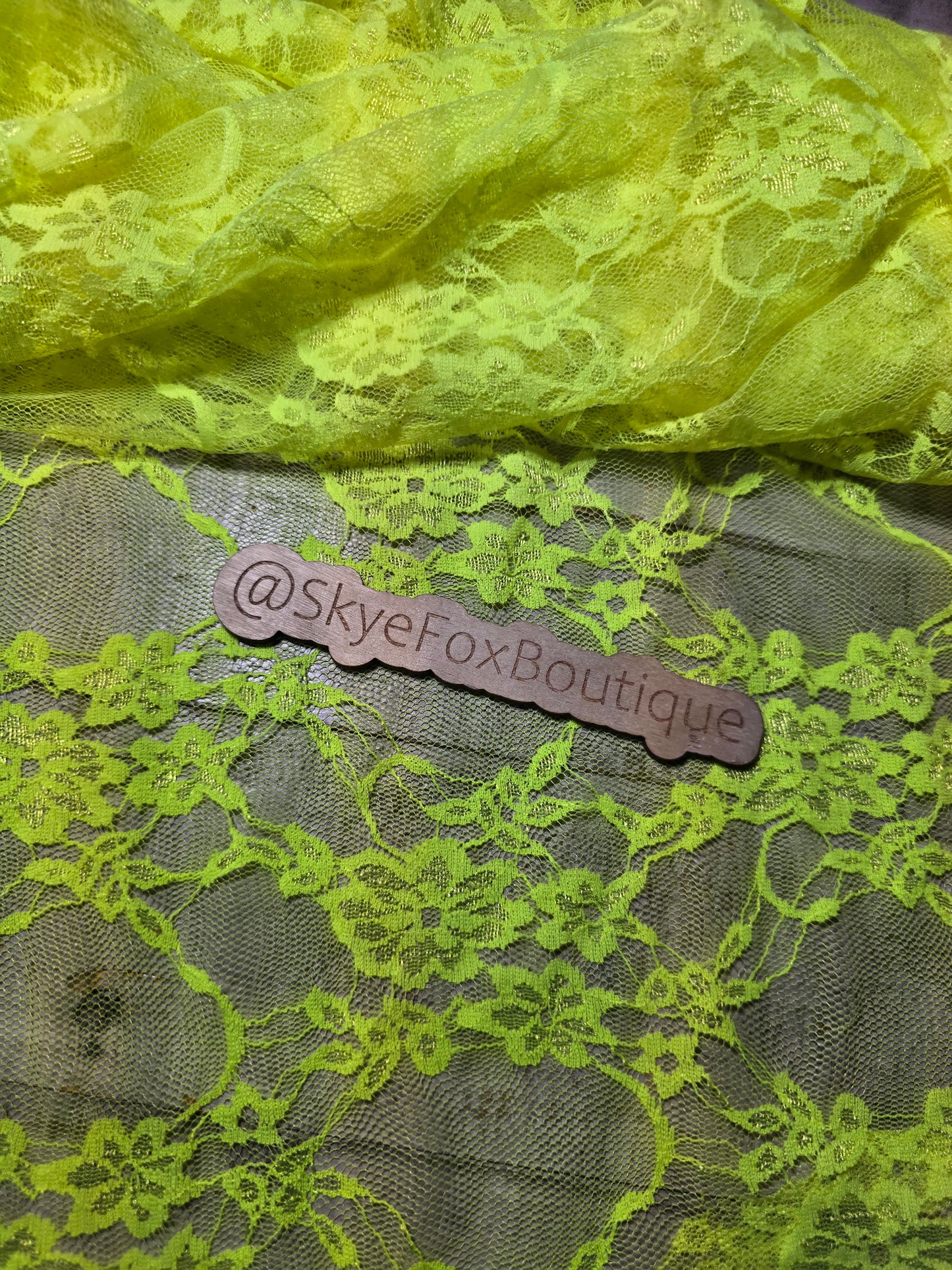 Neon Yellow Mesh