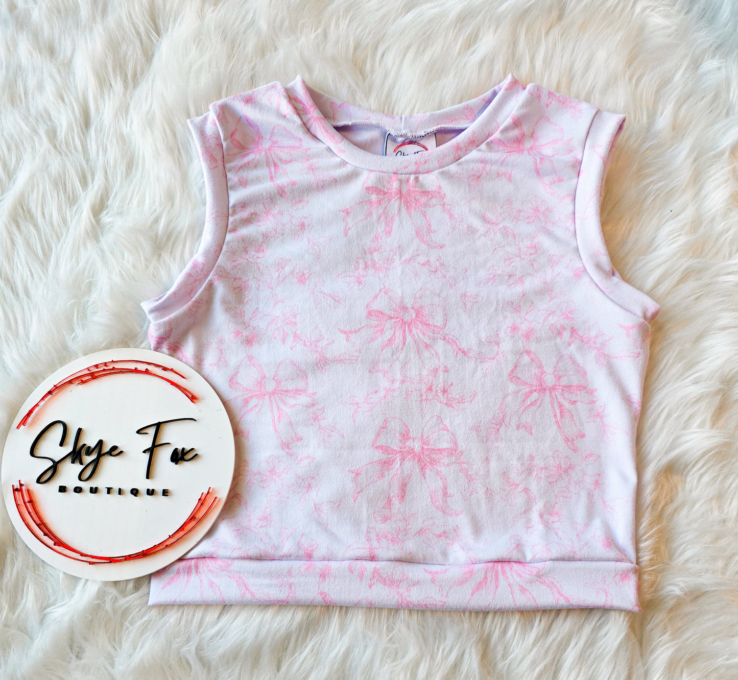 RTS willow crop top size 10