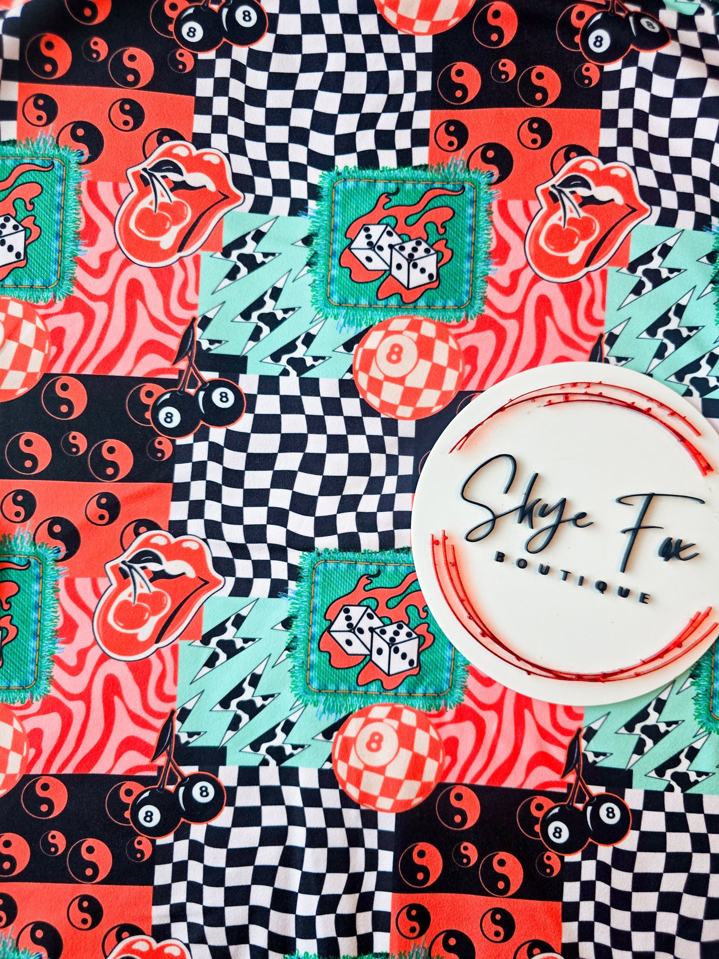 DBP Fabric check dice