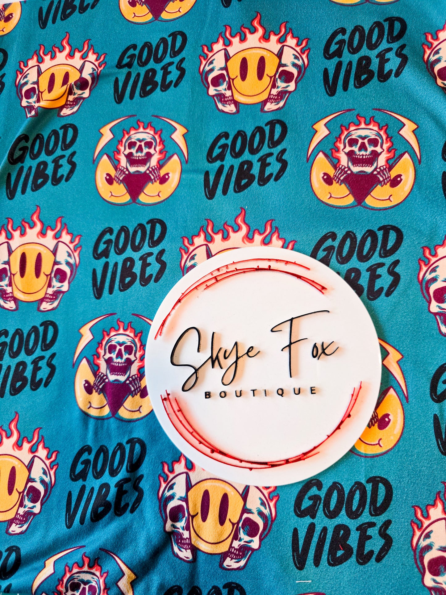 DBP Fabric good vibes