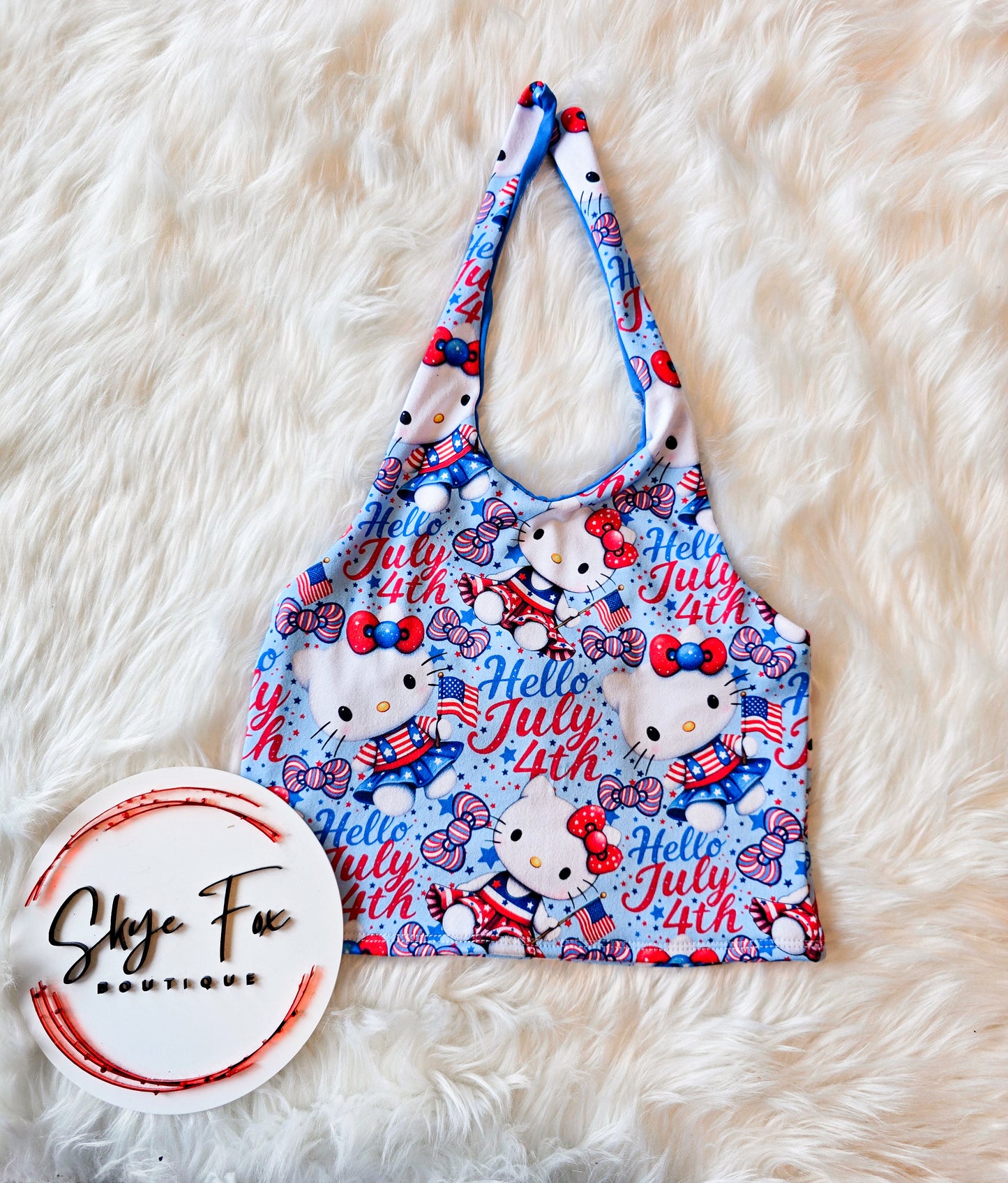 RTS 9/10y Halter Top