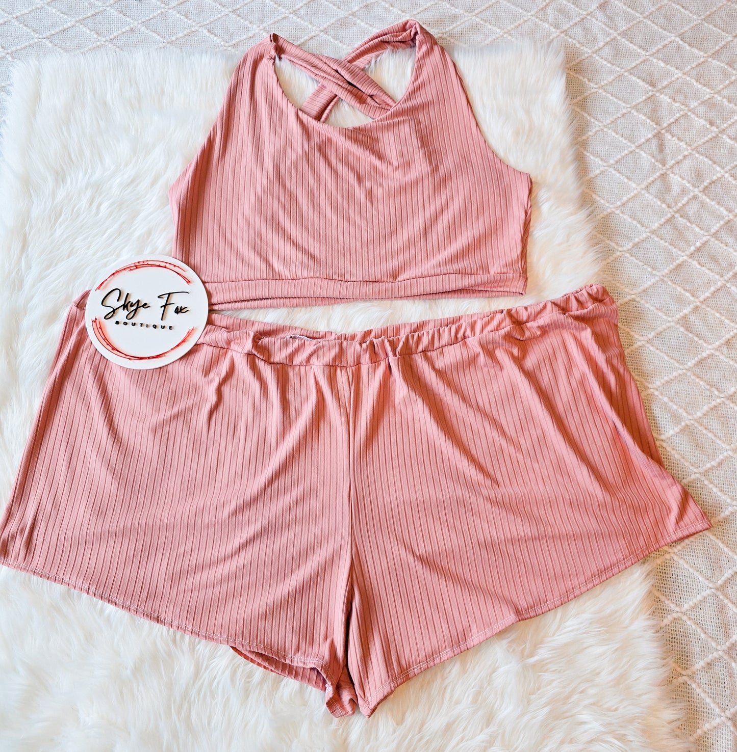 RTS Adult 5X Bralette & Breezy Short set