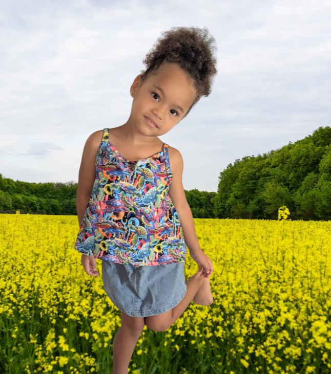 Kids Breeze Top/ Romper/ Dress NB to 16y