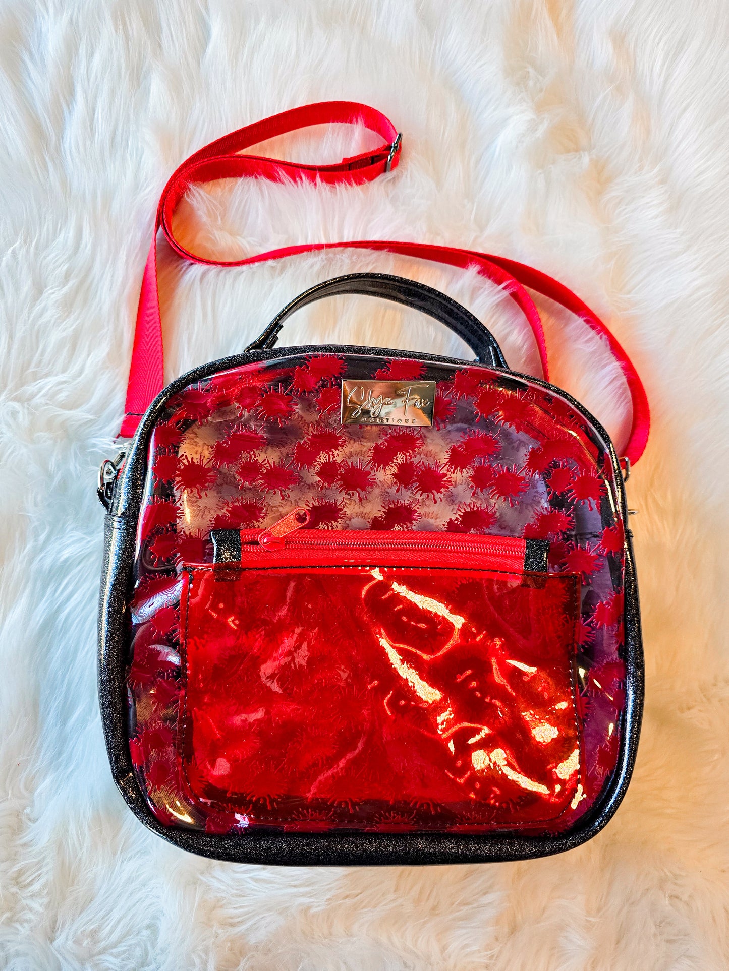 Blood splatter Stadium Bag
