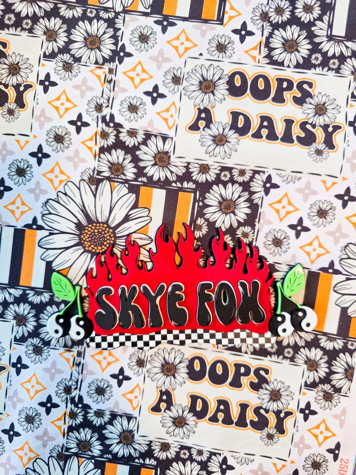 DBP Fabric daisy