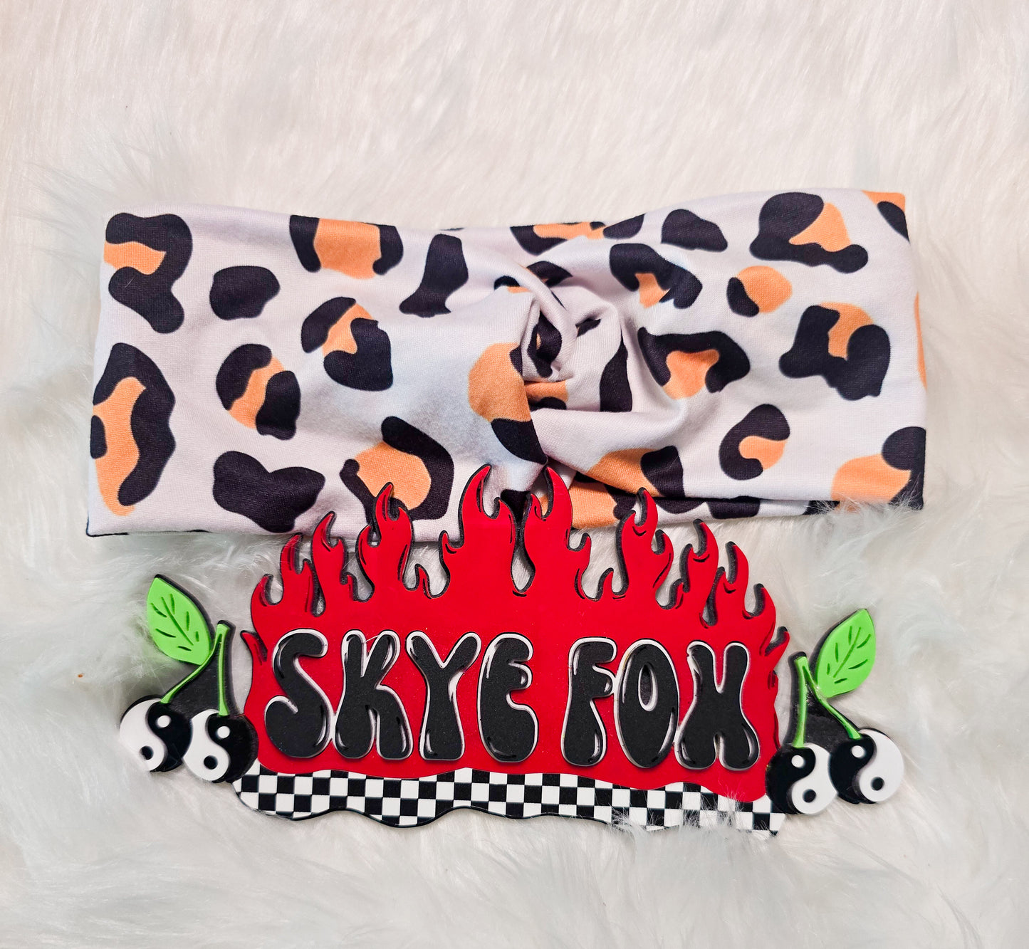 Twist Headband leopard