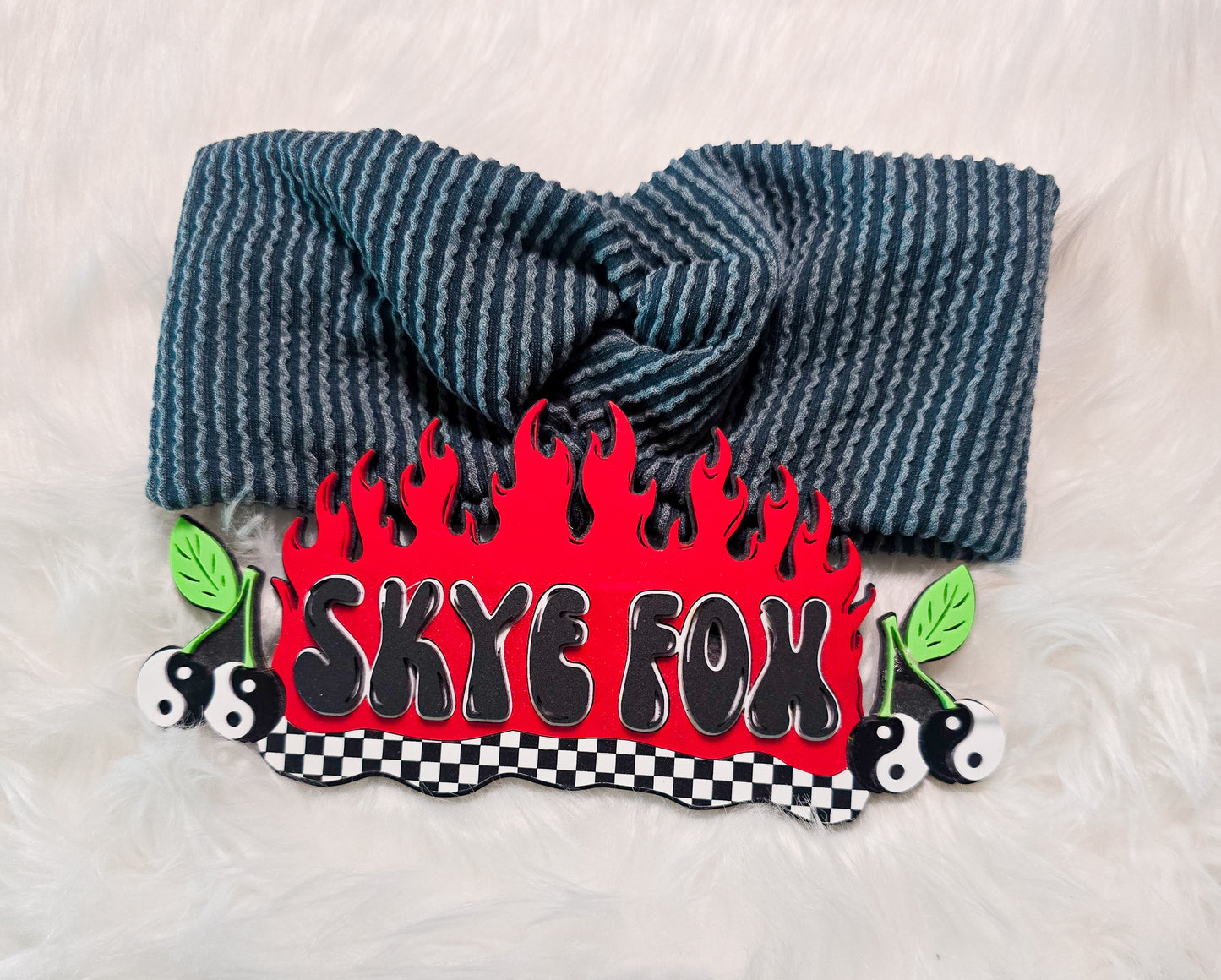 Twist Headband Dark Grey
