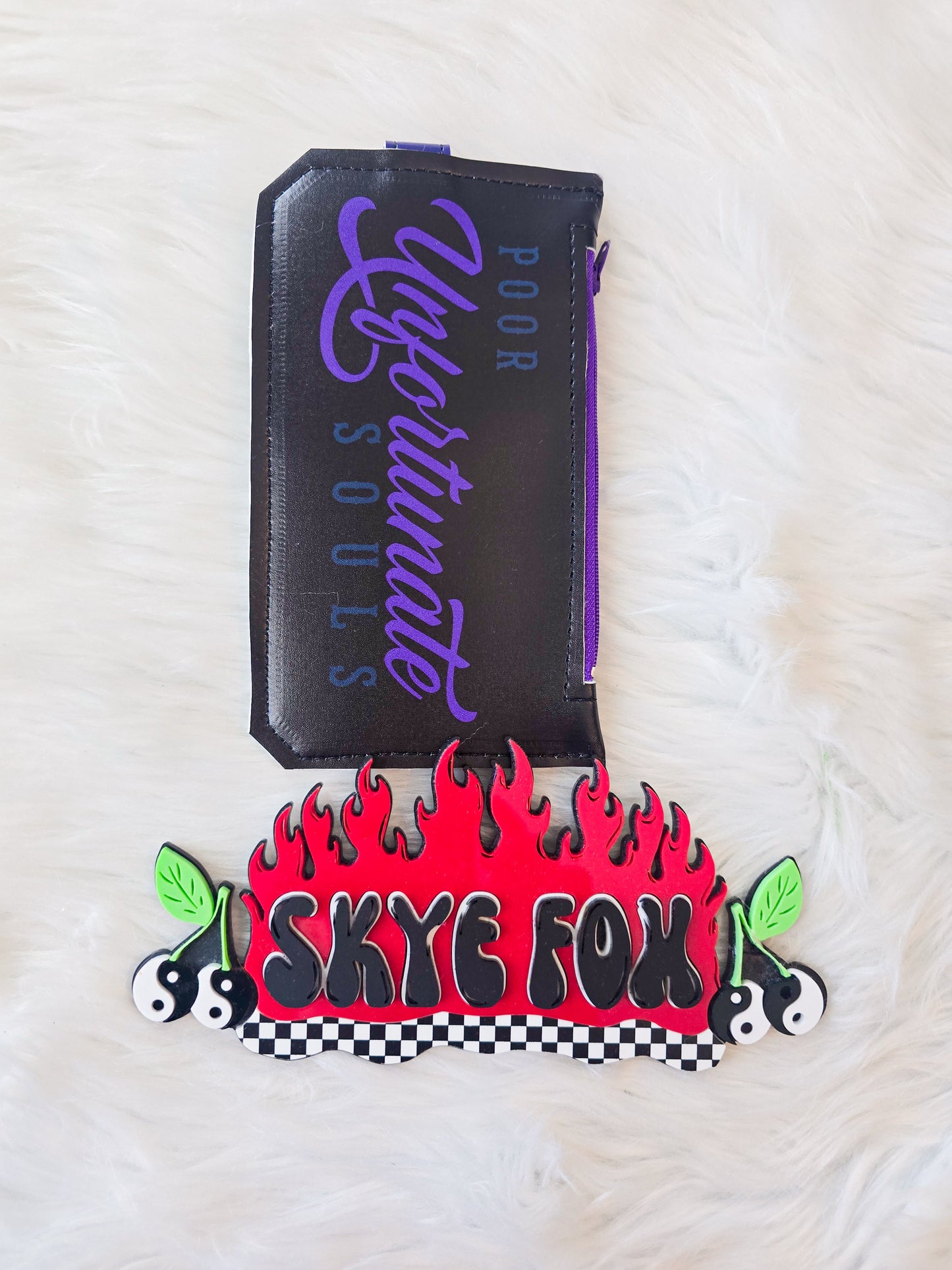 Witch purple Purse pal wallet