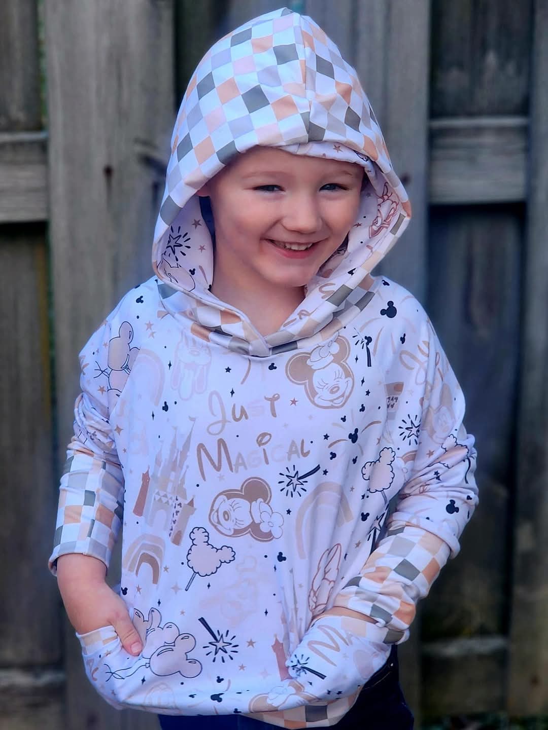 Grow with me Bunny Hug Hoodie 3T to 12y