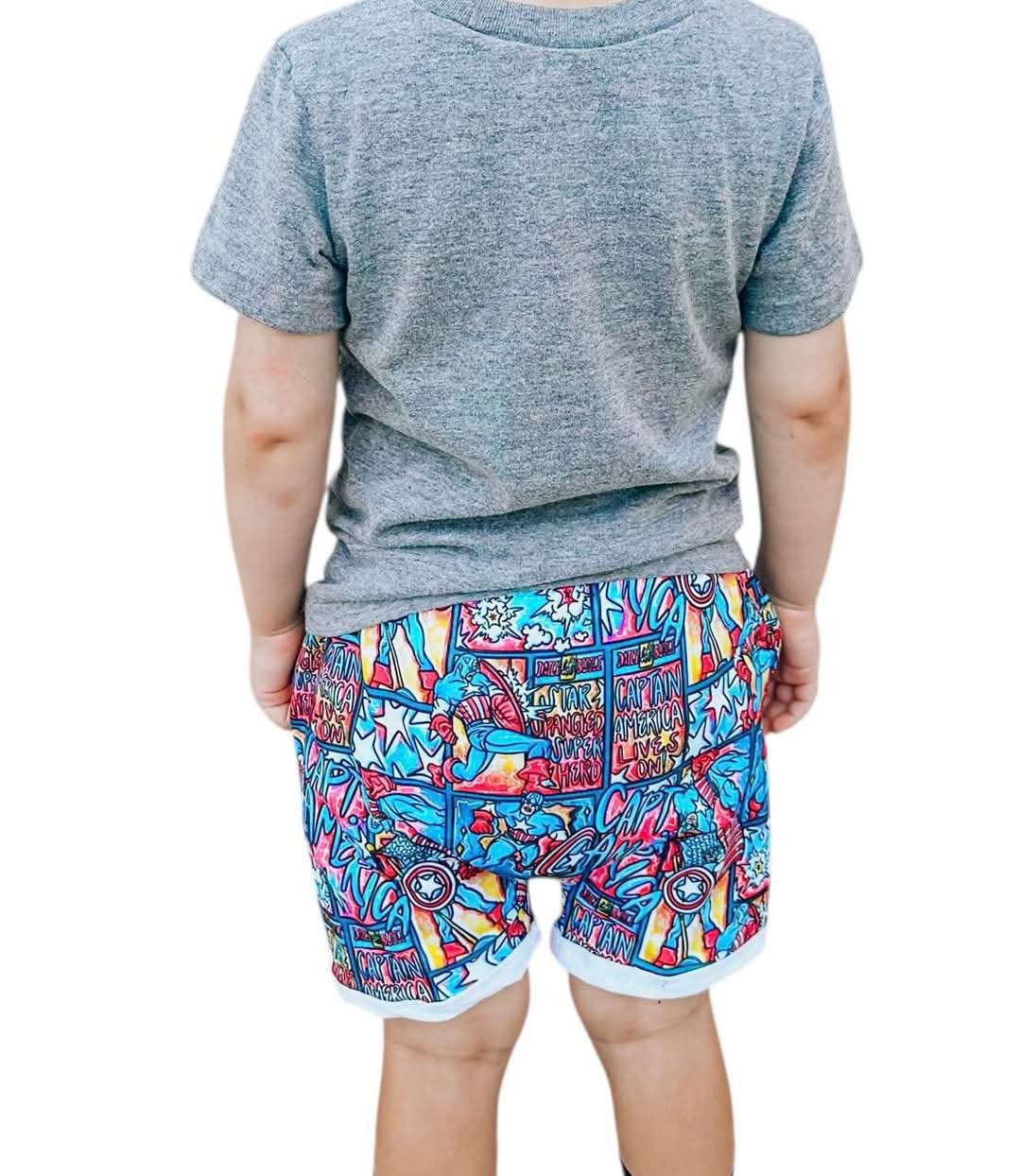 Kids Rolled hem shorts 0-3m to 10/11y