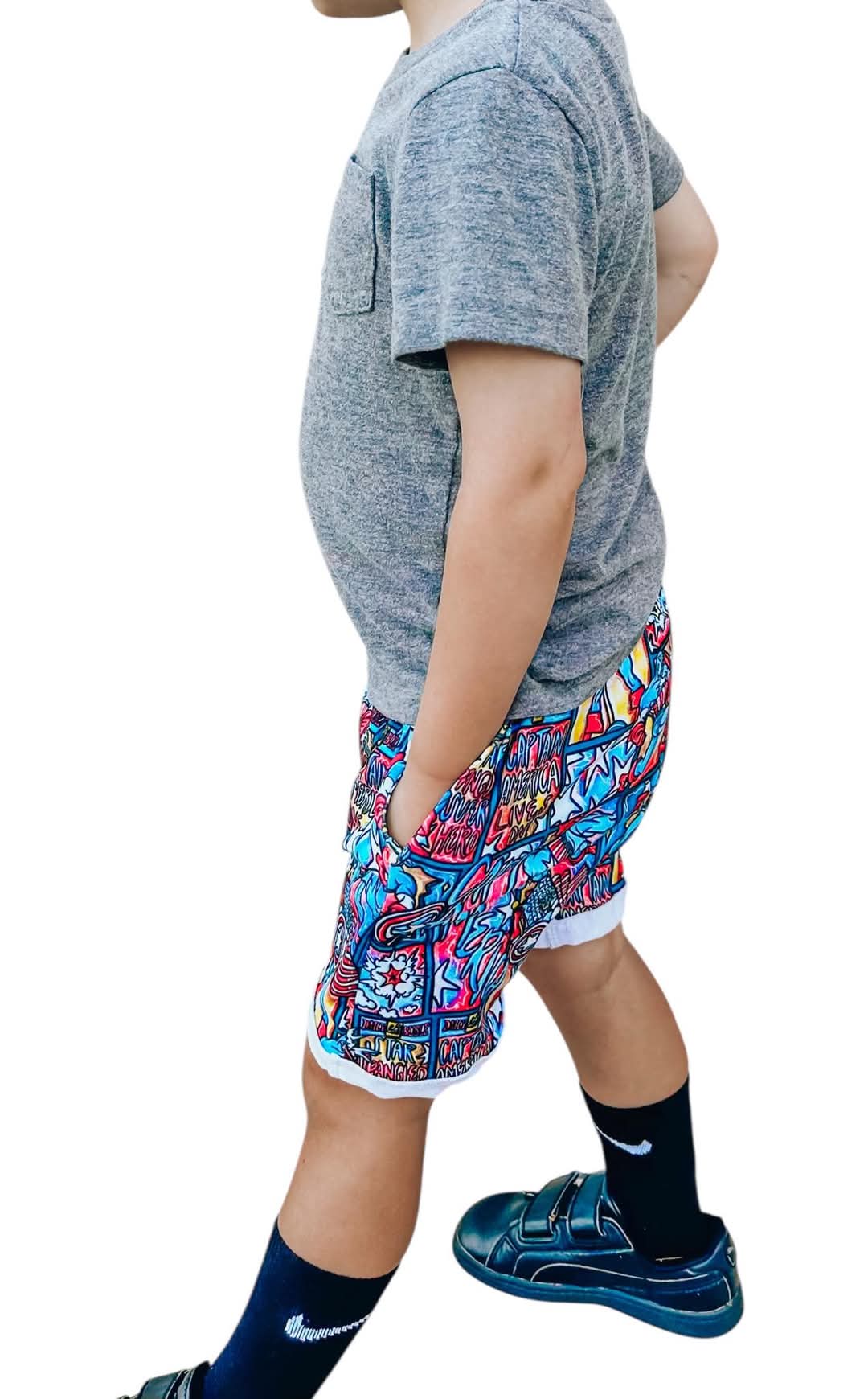 Kids Rolled hem shorts 0-3m to 10/11y