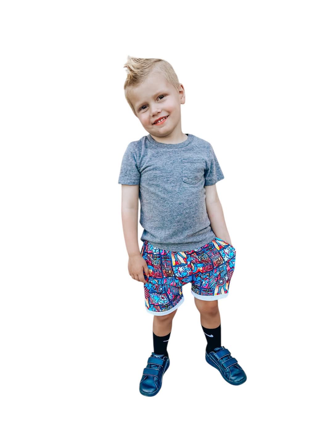 Kids Rolled hem shorts 0-3m to 10/11y