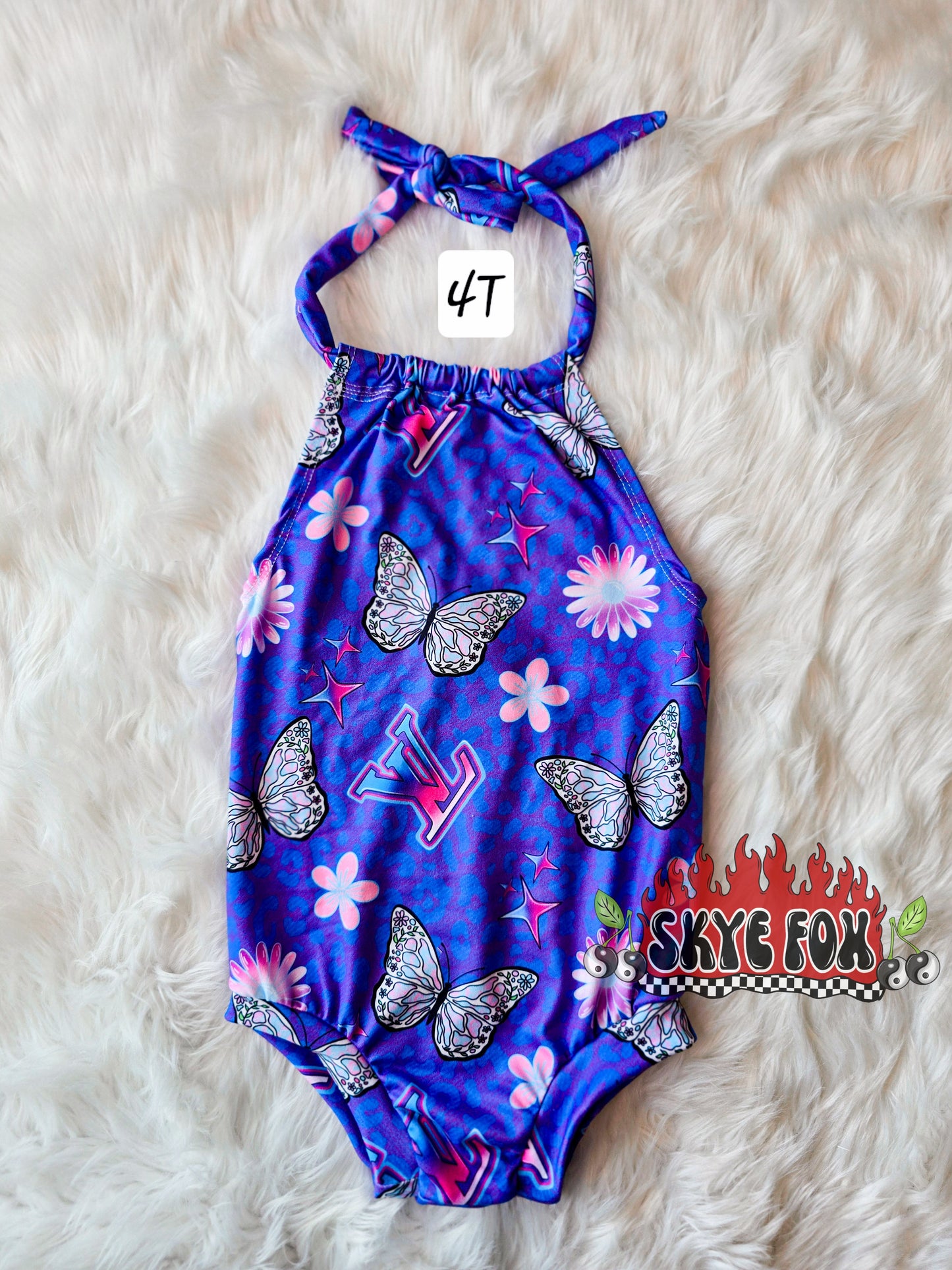 4T Halter Romper