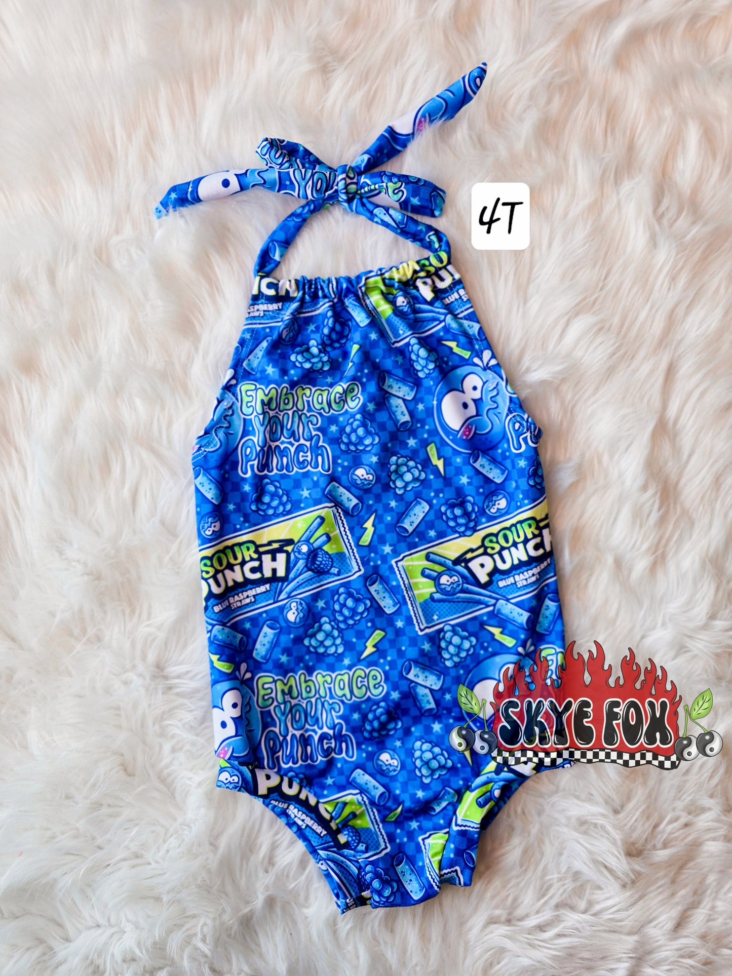 4T Halter Romper