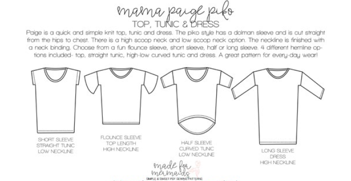 Paige Top Kids & Adult 12/18m to Adult