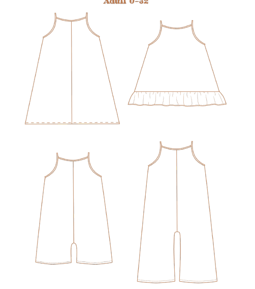 Adult Breeze Top/ Romper/ Dress