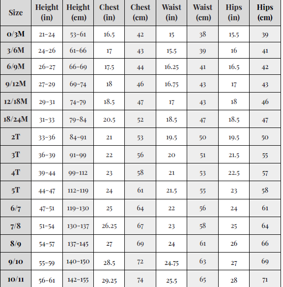 Kids Rolled hem shorts 0-3m to 10/11y