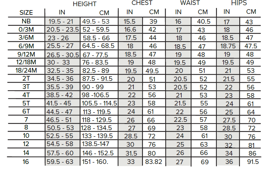 Penny Top/Dress NB to 16y