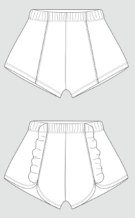 Kids Breezy Shorts NB to 9/10y
