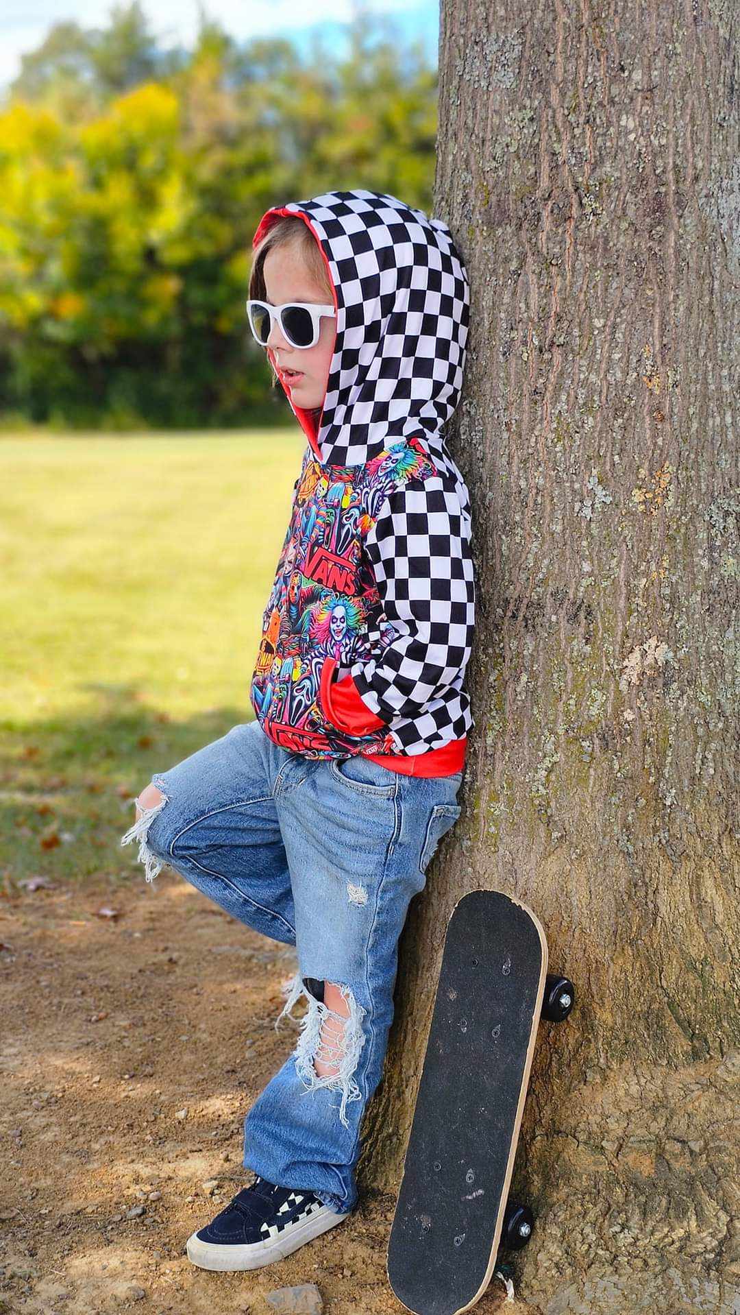 Grow with me Color block Hoodie 3m to 12y