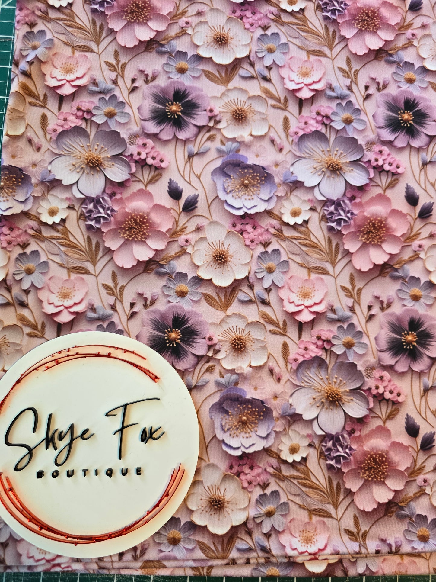 DBP Fabric 3 D Flower