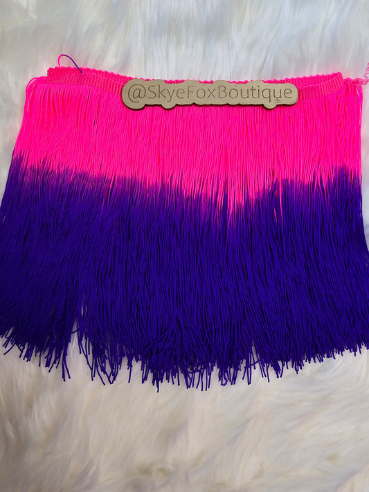 Hot Pink & Purple (Fringe Add on)