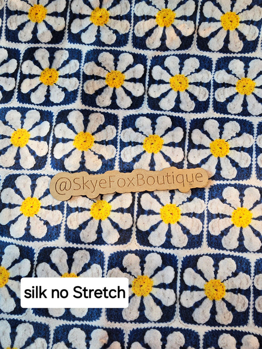 Crochet squares Silk No stretch