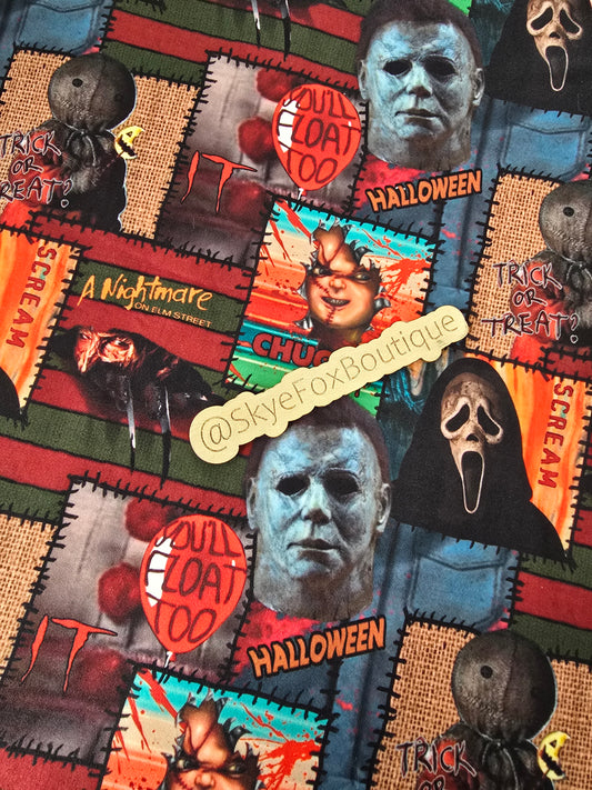 Horror patches halloween