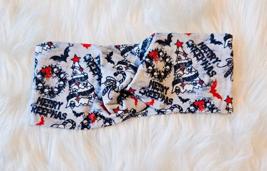 Twist Headband merry creepmas
