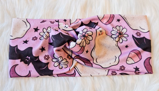 Twist Headband Ghost Bat