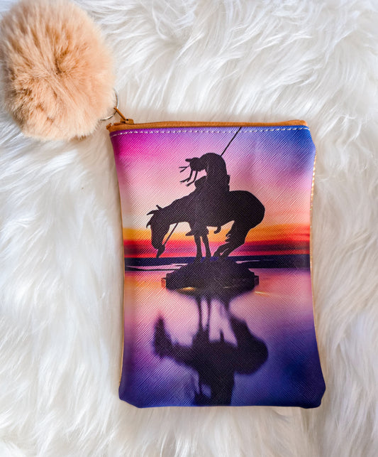 Zipper bag horse