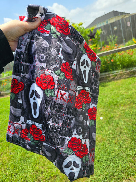 Ready to Ship mask man Blanket size 50x60