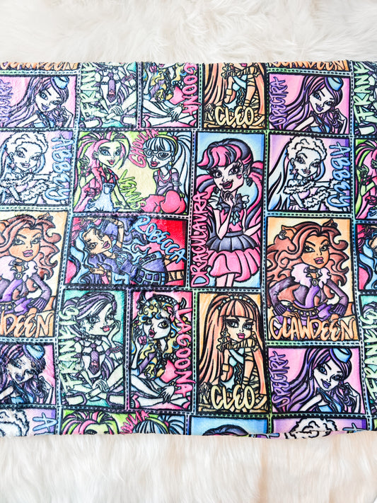 Ready to Ship Monster girl Blanket size 50x60