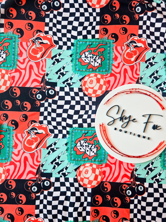 DBP Fabric check dice