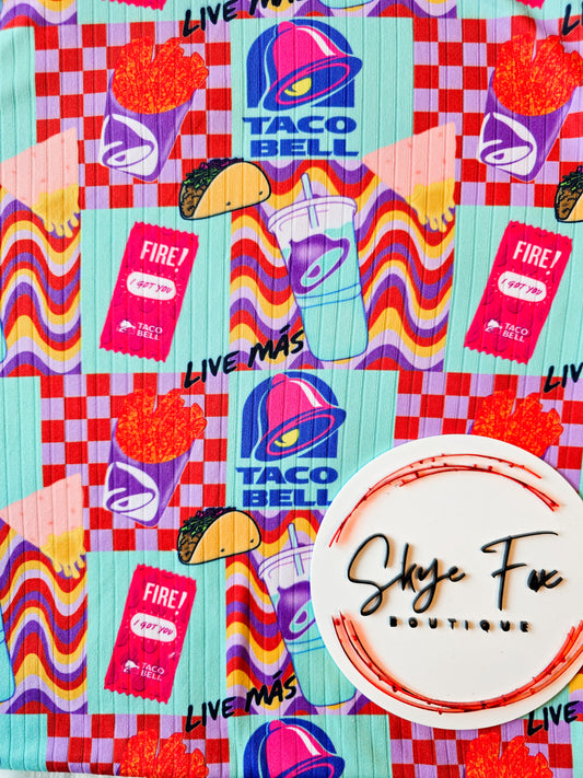 RIB  Fabric Taco