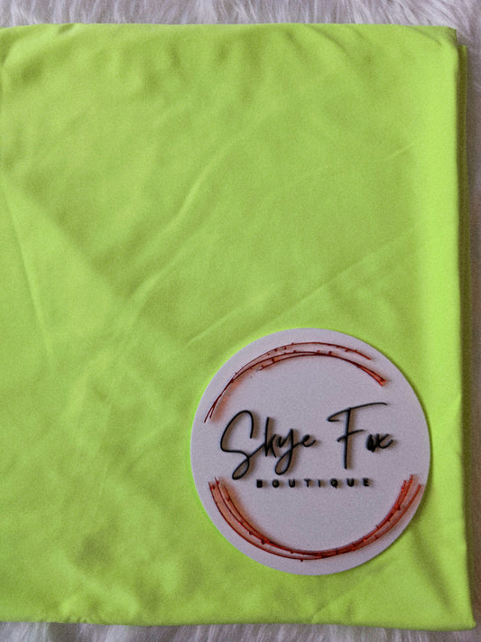 Swim Fabric Lime