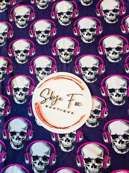 CL Fabric skulls