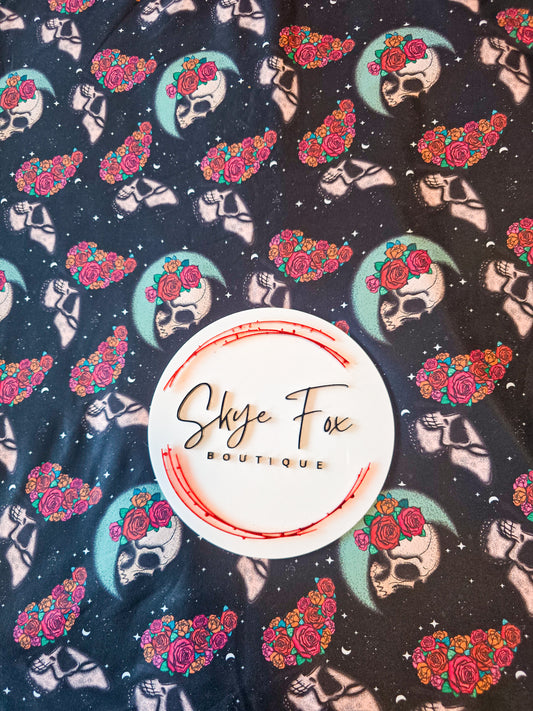 DBP Fabric skull moon